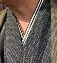 半衿を変えてみました